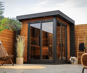 Patio sauna's Moderne patio sauna's